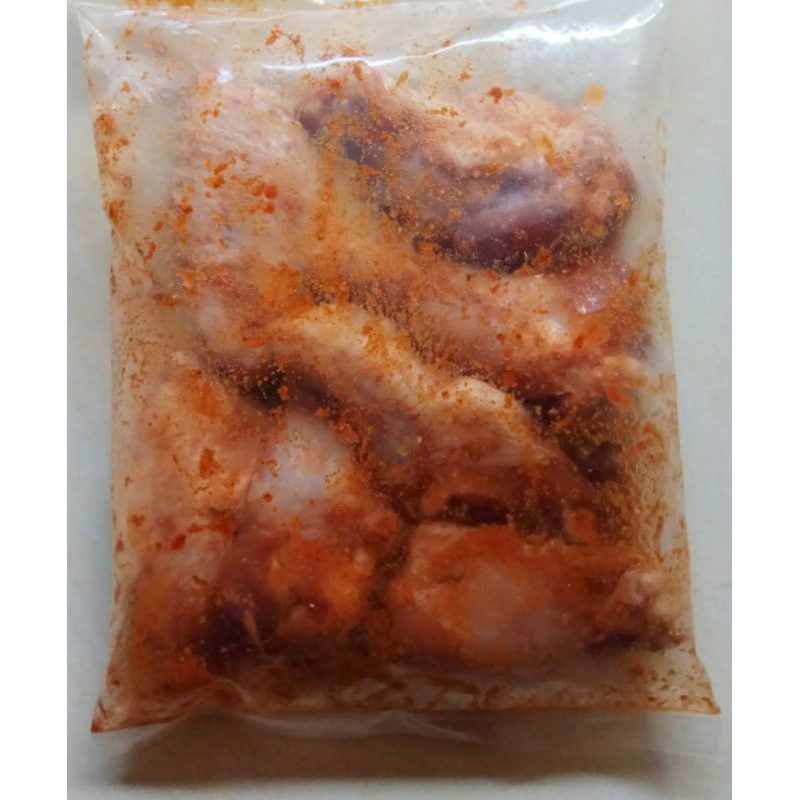 

Bento Chicken Spicy Wings 300gr / sayap ayam pedas praktis frozen food bogor murah spicy wings