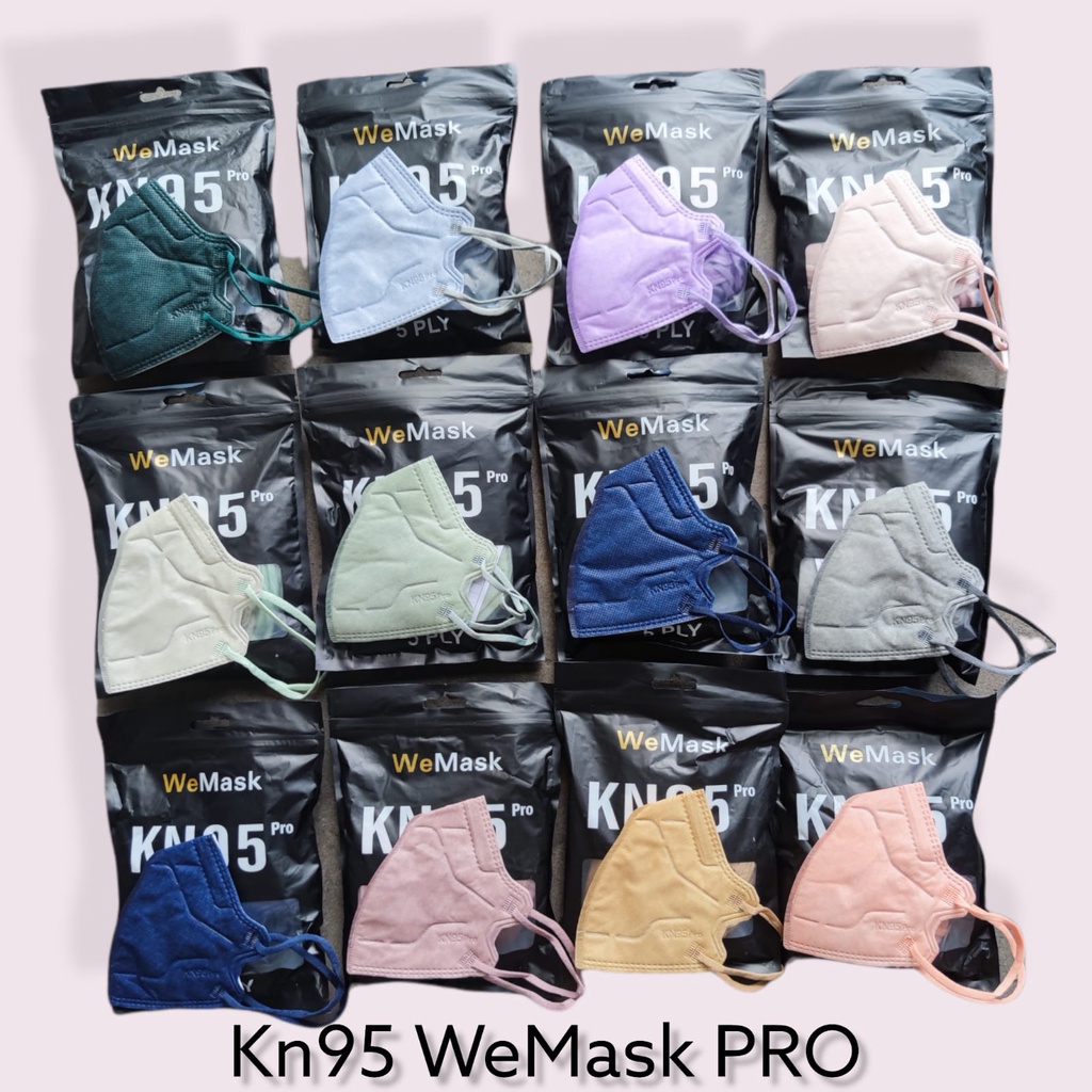 PRO KN95 WEMAZE 5PLY - MASKER KN95 NEW KOREA DESIGN WEMASK ORIGINAL