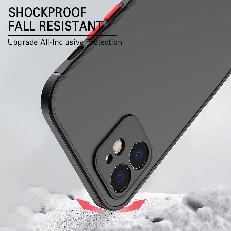 Soft case Silikon Transparan Ultra Tipis Shockproof Cover iPhone 11 Pro Max X Xs Xr 7 8 Plus Se 2020