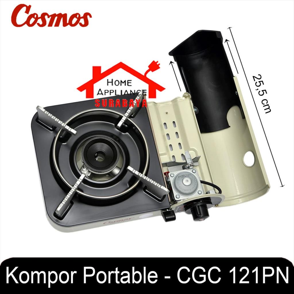 Kompor Gas Portable 1 Tungku Cosmos CGC-121 P / CGC121P