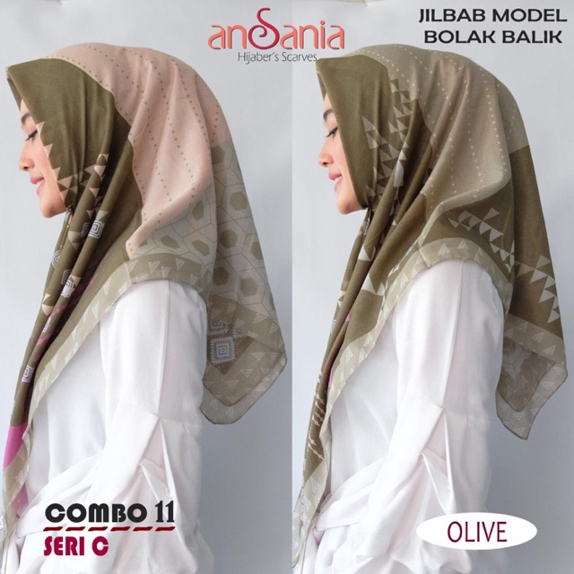 Hijab saudia ansania motif