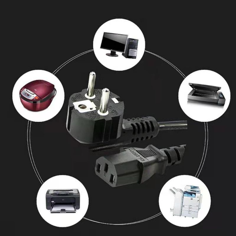 Kabel power cpu listrik/printer/Laptop/psu to monitor/Power monitor