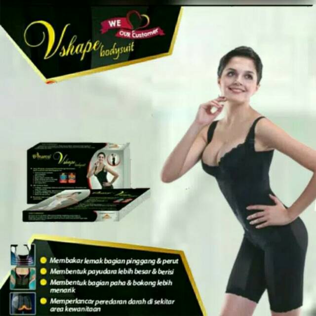 ORIGINAL KORSET PELANGSING VSHAPE BODYSUIT  DMARCO BODY CARE