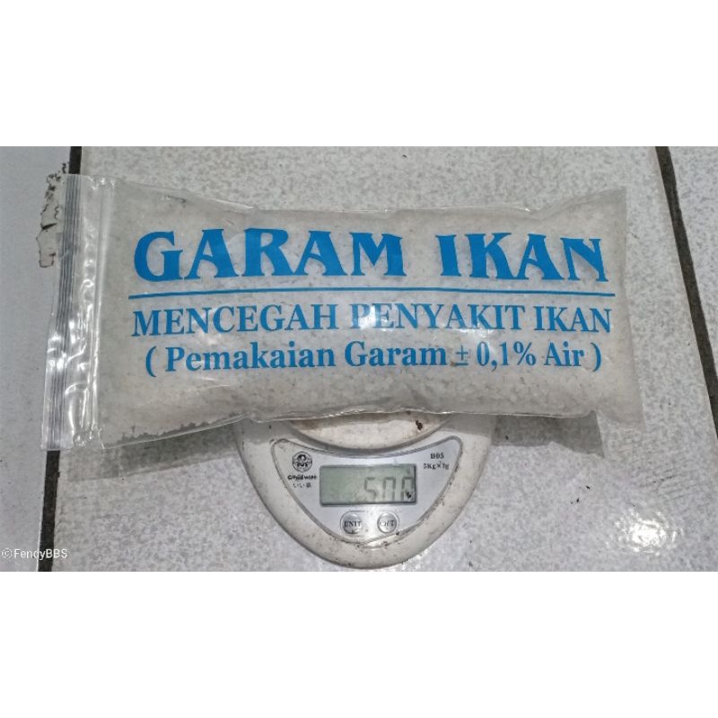 

Garam Ikan PREMIUM Australia (bersih) untuk ikan aquarium