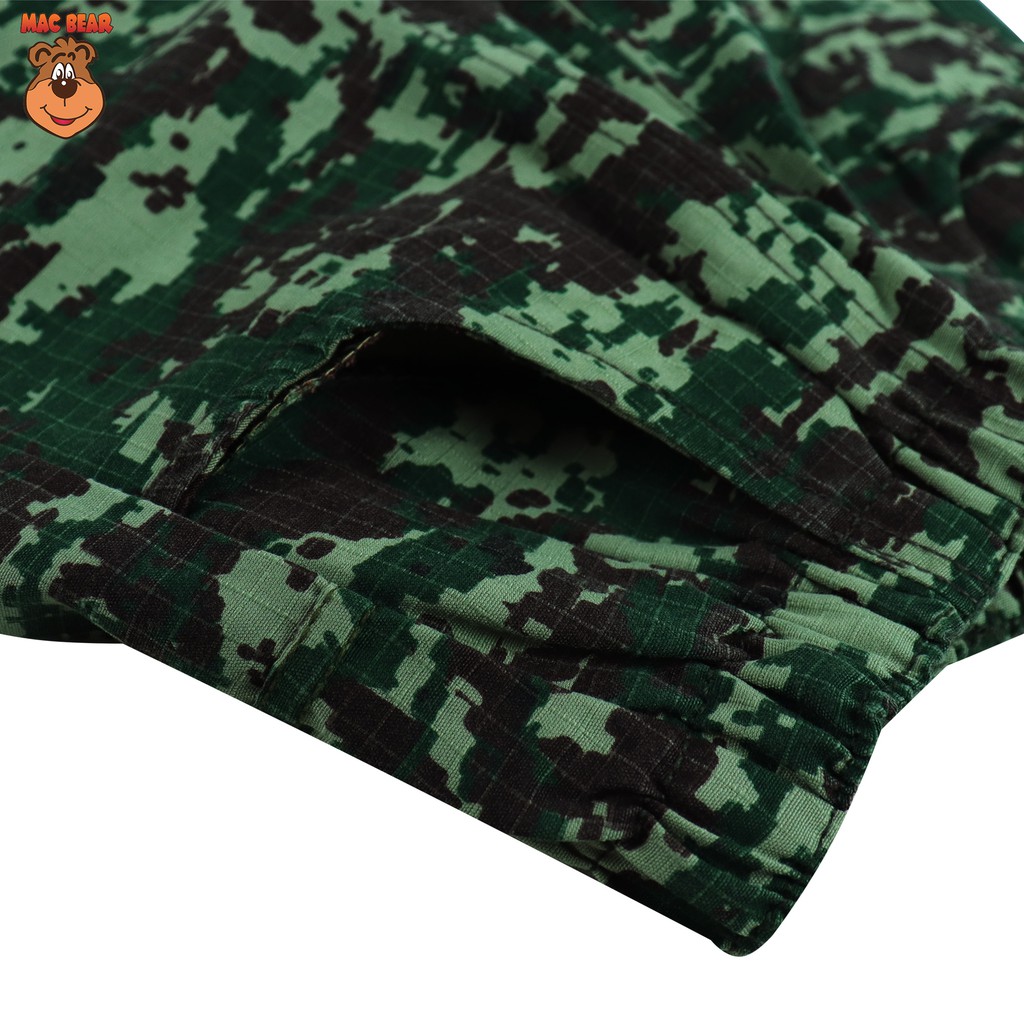 MacBear Celana  Panjang  Anak  Laki  laki  Army Motif Kotak 6 