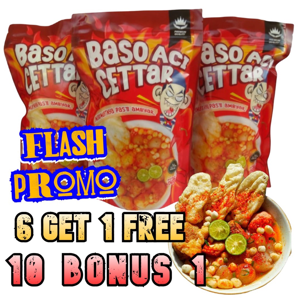 Jual Baso Aci Boci Bakso Aci Garut Shopee Indonesia