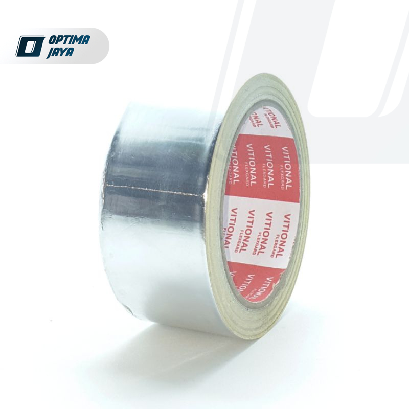 

Lakban 2" Aluminium Foil 20 Meter / Solasi / Isolasi