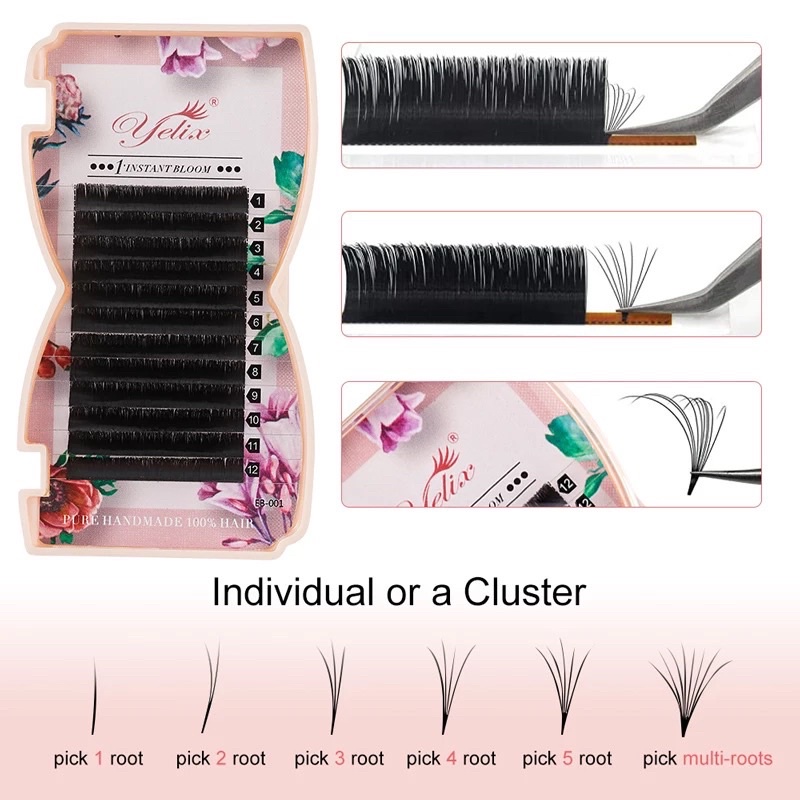 YELIX Bloom Russian/Volume Lashes Auto Fans For Eyelash Extansion