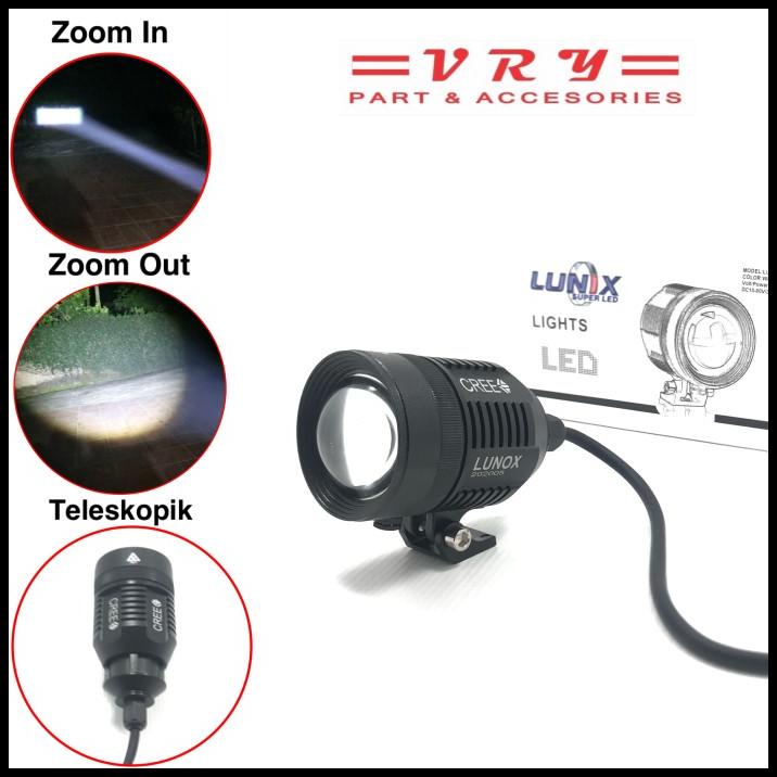 Lampu Tembak Led Teleskopik Kz30 Lunox Diskon