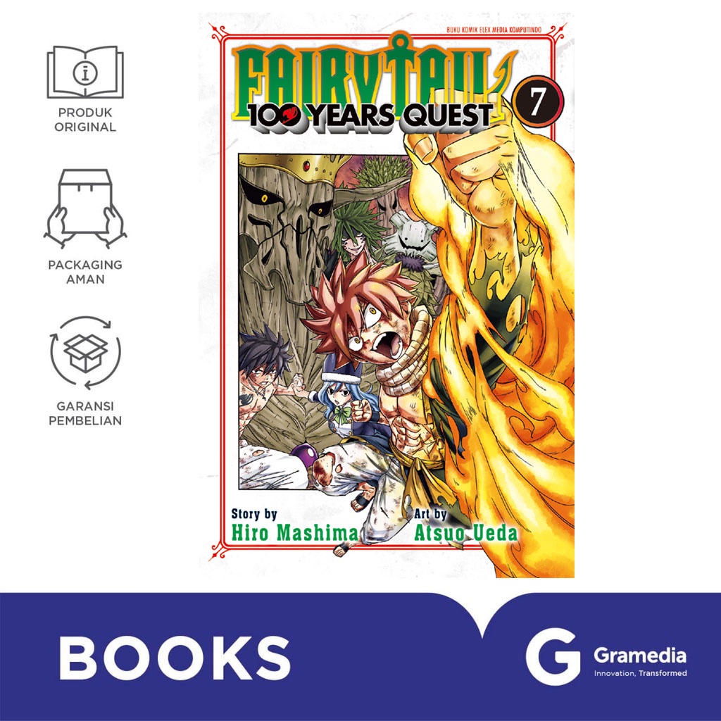 Gramedia Bali - Fairy Tail 100 years Quest 07