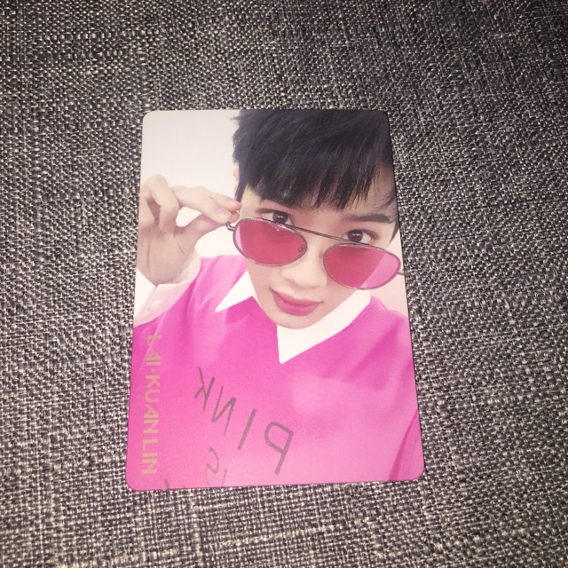Photocard wannaone Guanlin IPU day.ver