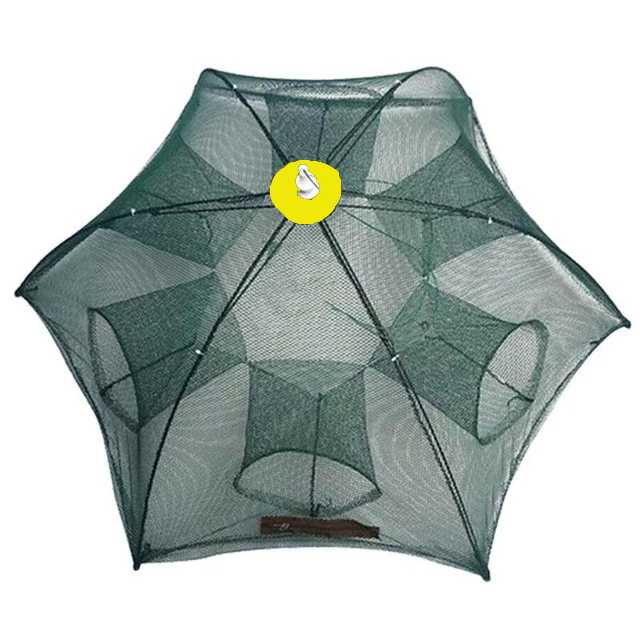 Payung Bubu  Jebakan Jaring Perangkap Udang ikan Kepiting Model Payung 6 Lubang