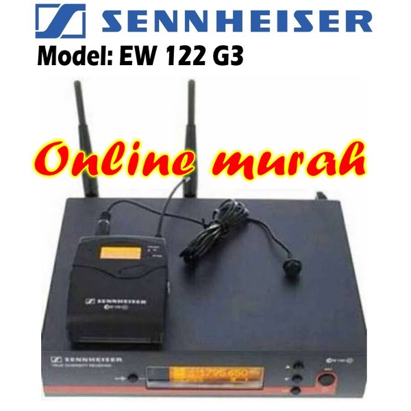 mic sennheiser ew 122 g3 clipon ew122 g3 high quality