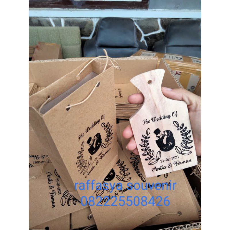 

souvenir talenan mini unik kemas paperbag