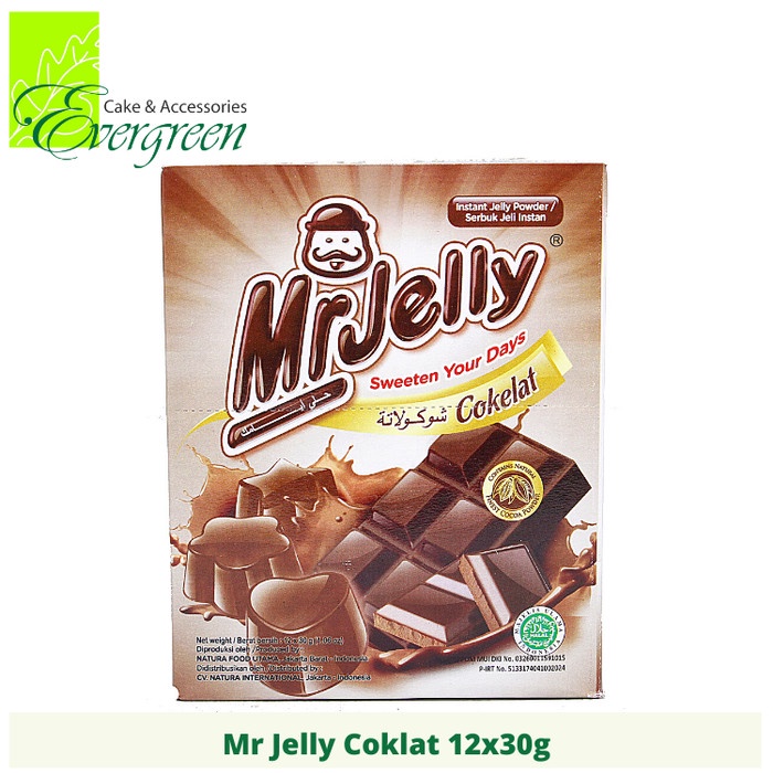 

Mr Jelly Coklat 12x30g