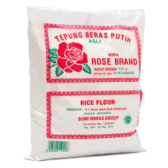 Tepung Beras Putih Rose Brand Bola Deli 500 Gr Shopee Indonesia