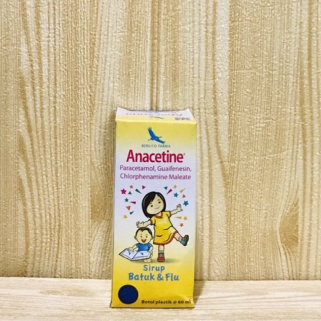 ANACETINE SIRUP | Meredakan Flu dan Batuk Anak | Batuk | Pilek | Demam