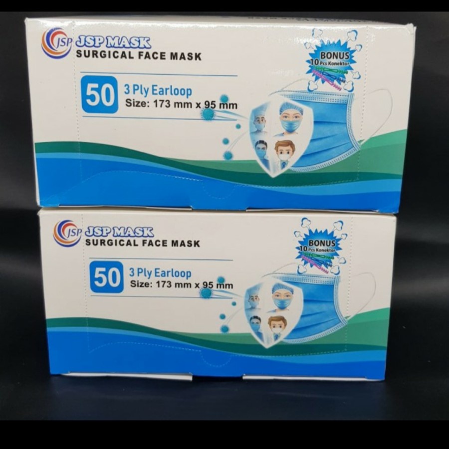 MASKER JSP MASK MEDIS SURGICAL ISI 50
