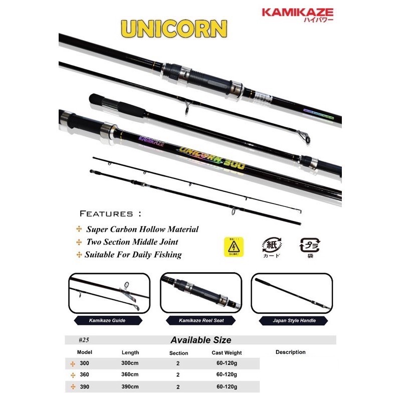 JORAN POPPING KAMIKAZE UNICORN FREE PACKING PIPA PRALON