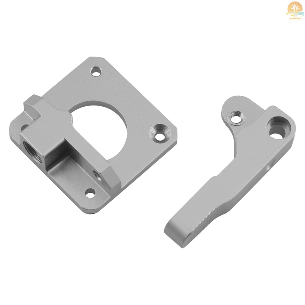 Upgraded CR-10 All Metal Extruder Aluminum MK8 Extruder Block Right Hand for 1.75mm Filament Ender-3/Ender-3 PRO/CR-10/CR-10S PRO/Bluer 3D Printer