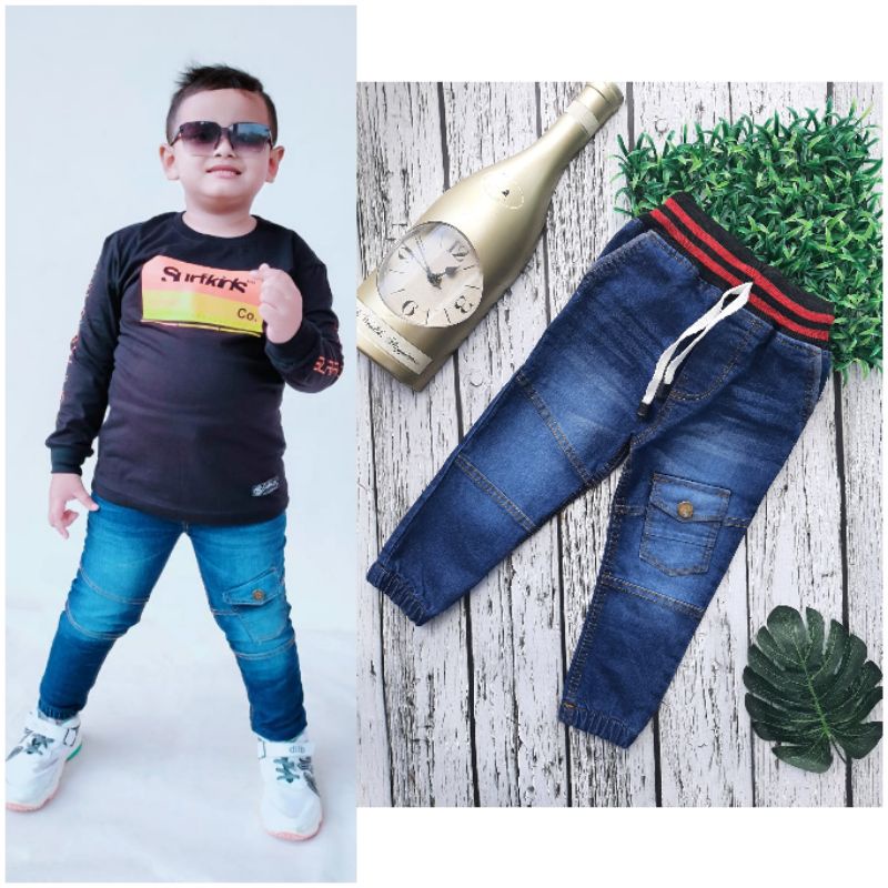 celana jogger anak