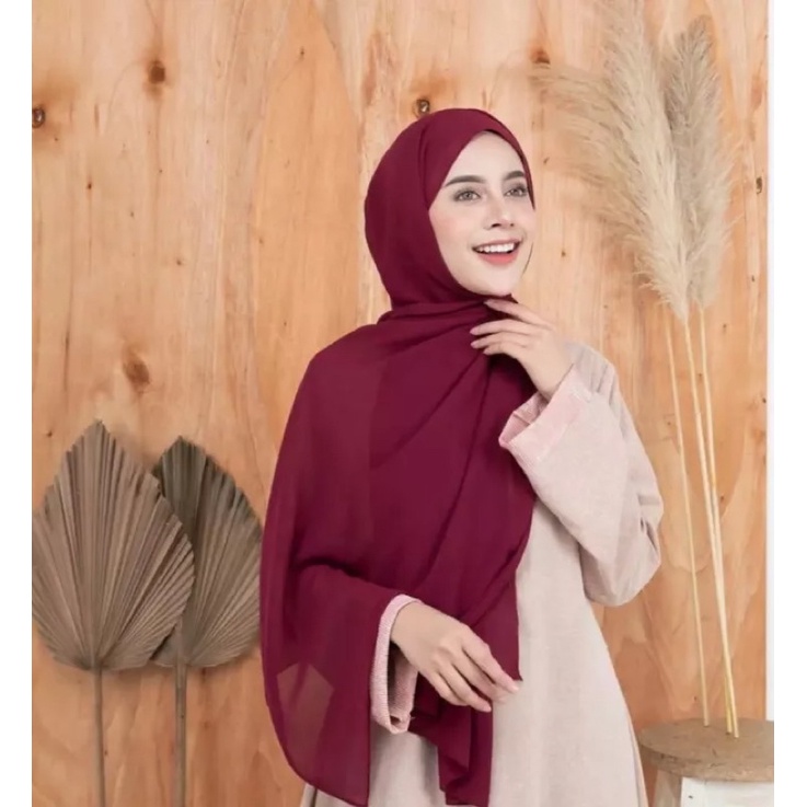 Pashmina Ceruty Babydoll Burgundy Pashmina Ceruty Babydoll Burgundy Pashmina Burgundy Pashmina Cerut