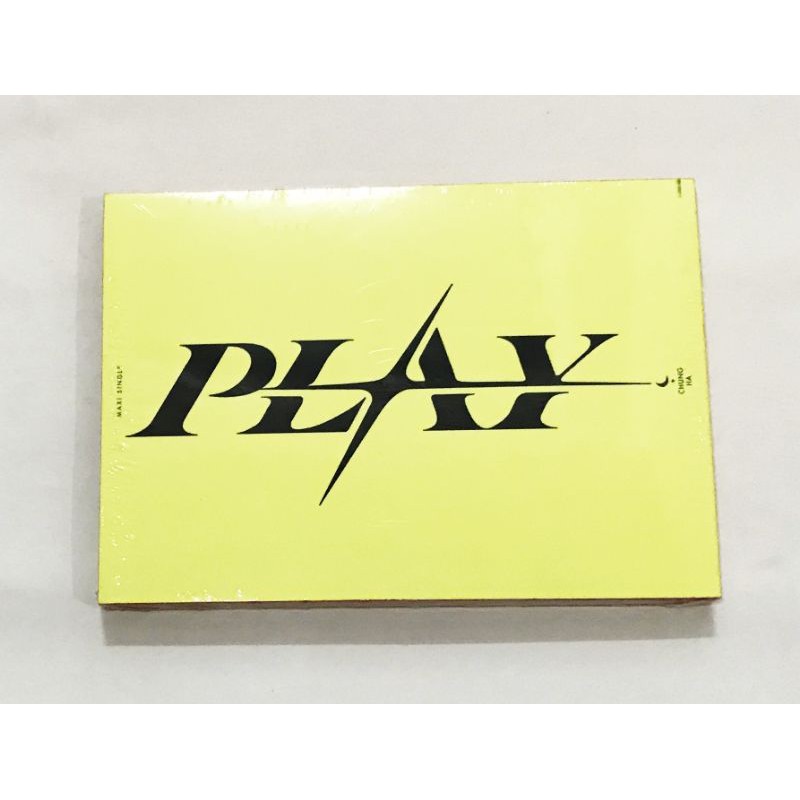 CHUNGHA - [PLAY] MAXI SINGLE ALBUM