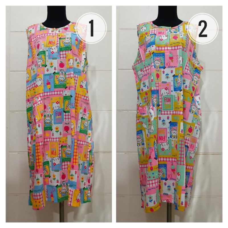 Jumbo.. Daster Forever Singlet Ukuran XXL - LD 120