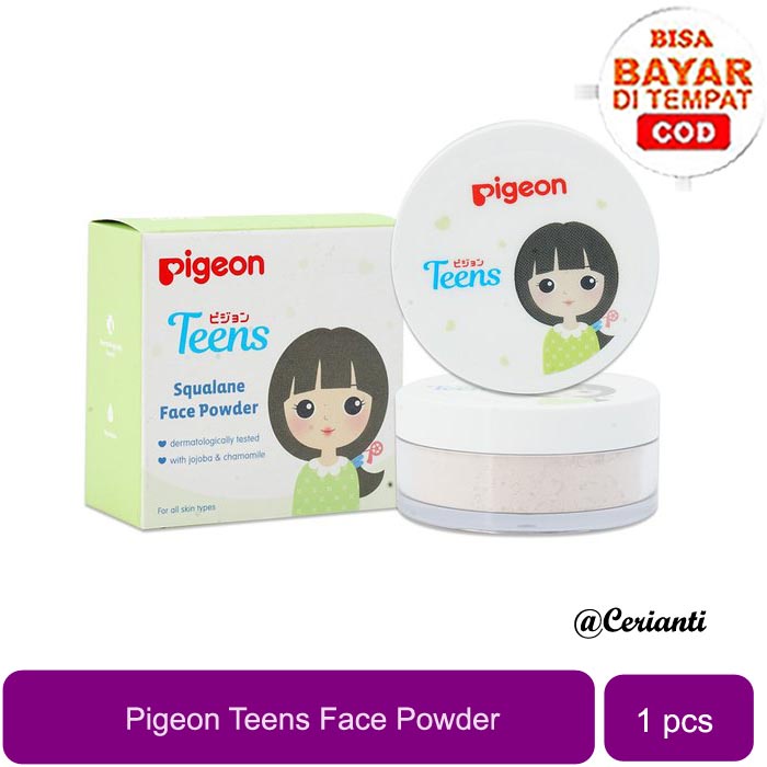 [FACE POWDER] PIGEON TEENS Face powder | Bedak Tabur_Cerianti