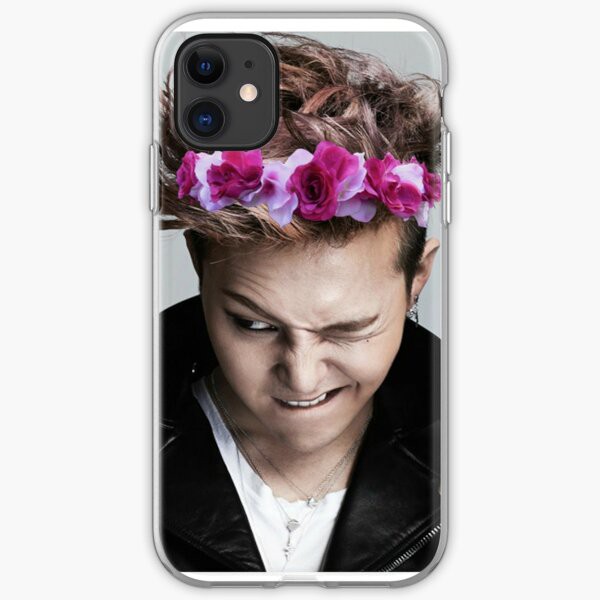 Casing HP iphone 12 11 Xs Pro G-Dragon Flower Crown Max 8 Plus case