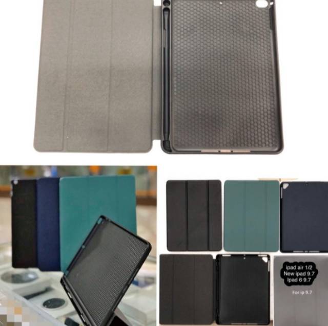 Smart Case Leather Case Slot Pen Auto Lock Ipad mini 4/5/Air310.5/7 10.2/Pro 11 2020/Pro 12.