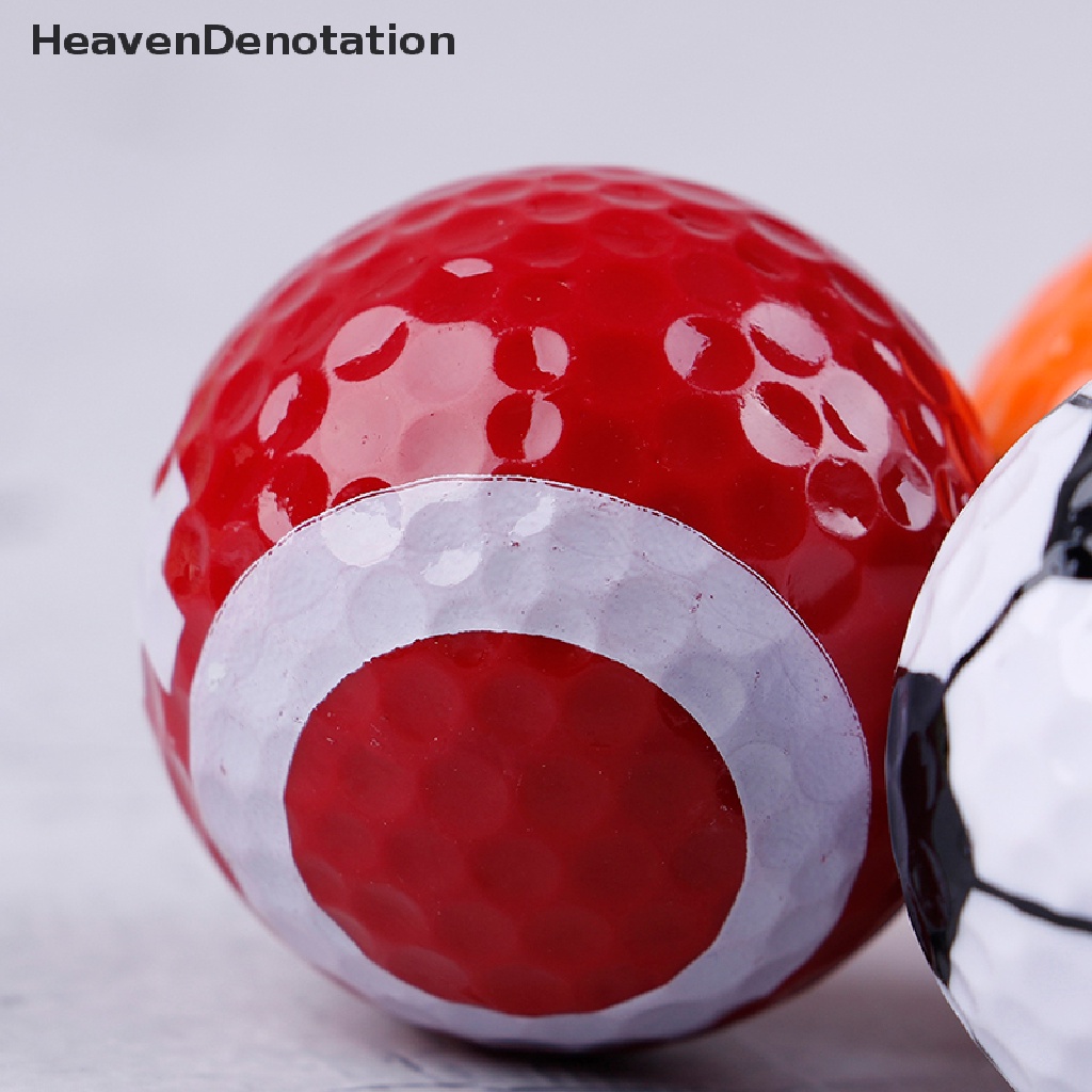 (Heavendenotation) 6pcs / Set Bola Golf / Sepakbola / Basket / Baseball / Tabletennis