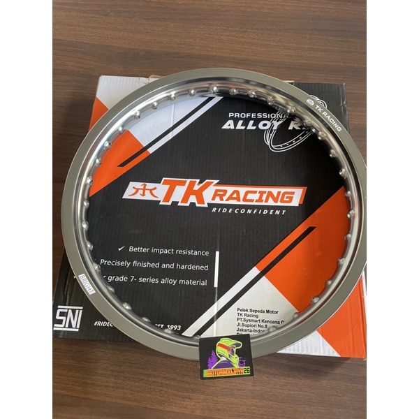 velg almunium Tk Racing Ring 18 lebar 185 Titanium