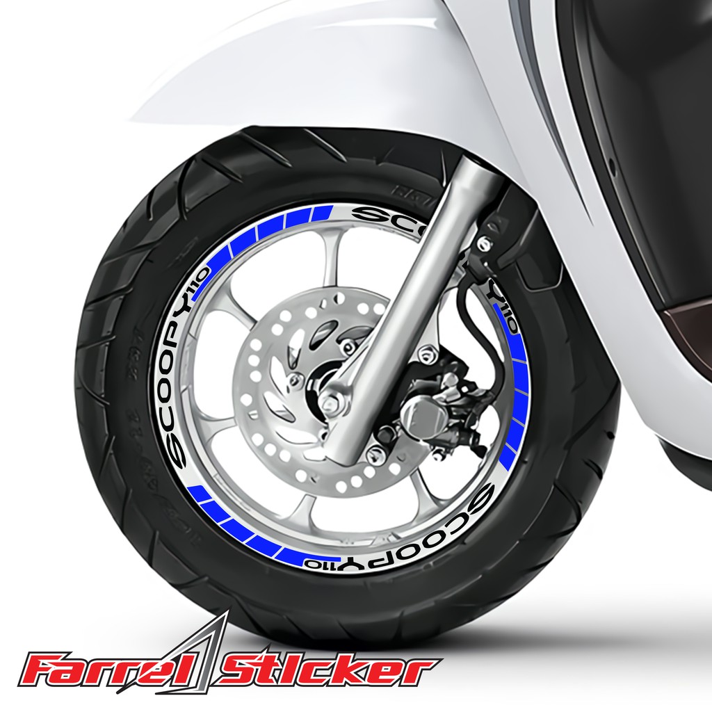 stiker velg sticker velek scoopy silver 2