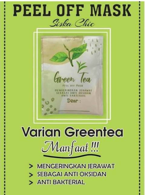 Peel Off Mask By Siska Chic Shopee Indonesia