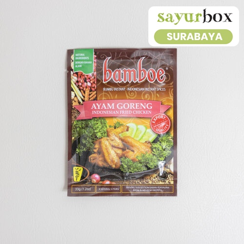 

Bamboe Bumbu Ayam Goreng 33 gram (Sayurbox) - SURABAYA