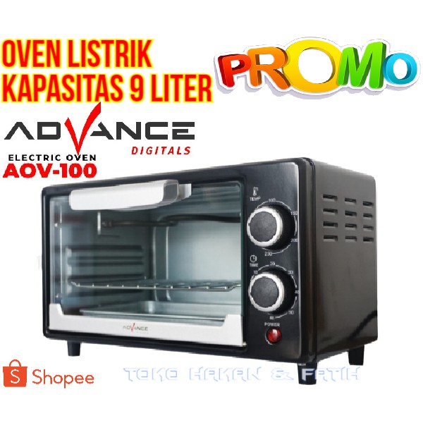 Electric Oven Advance AOV-100 Kapasitas 9 Liter / Oven Listrik Advance AOV-100 Electric Oven