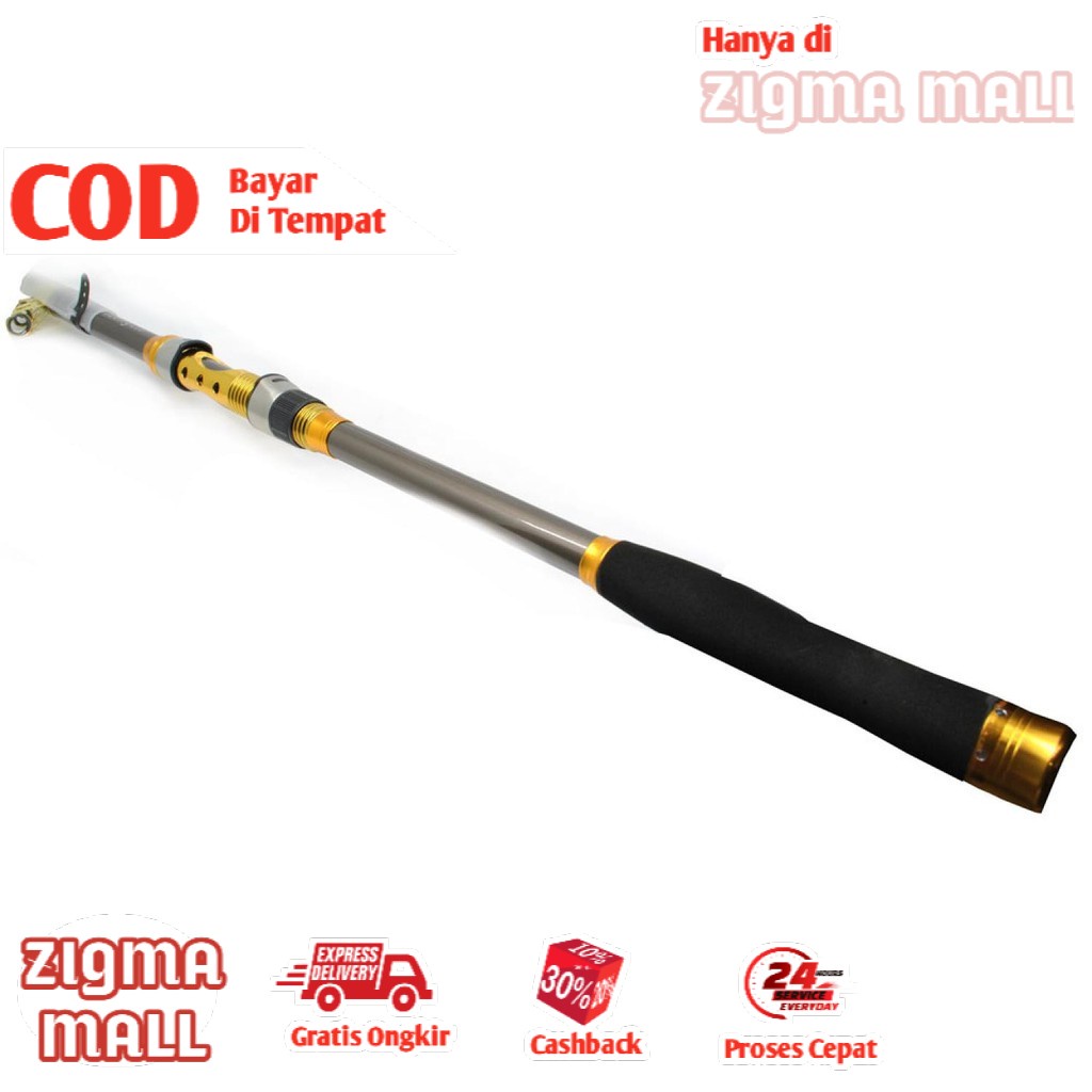 Promo Kastking Blackhawk Ii Joran Pancing Carbon Fiber Casting Rod