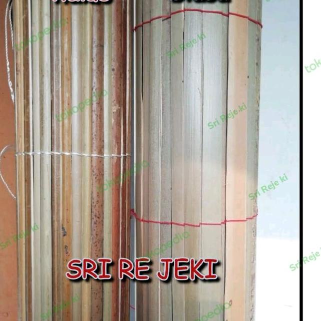 ☀ Kerai / Tirai bambu 2 x 2 meter /tirai bambu /kerai/ tangan pertama - Katrol ✬