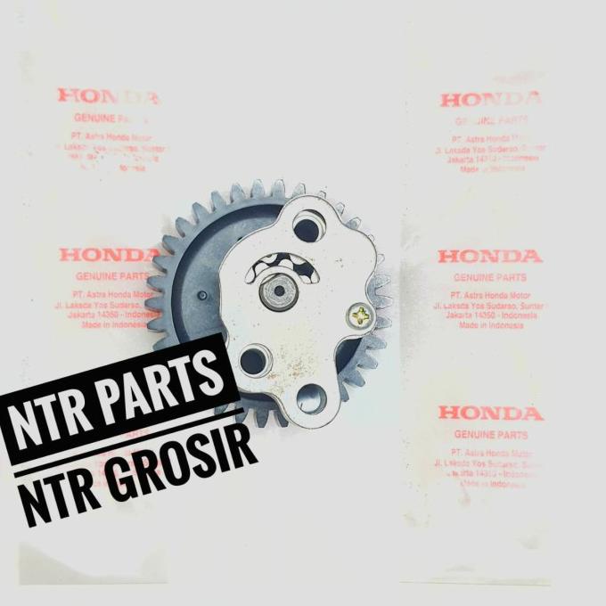 Pompa Oli Assy Gear Oil Pump Verza Megapro Crf Original Krm