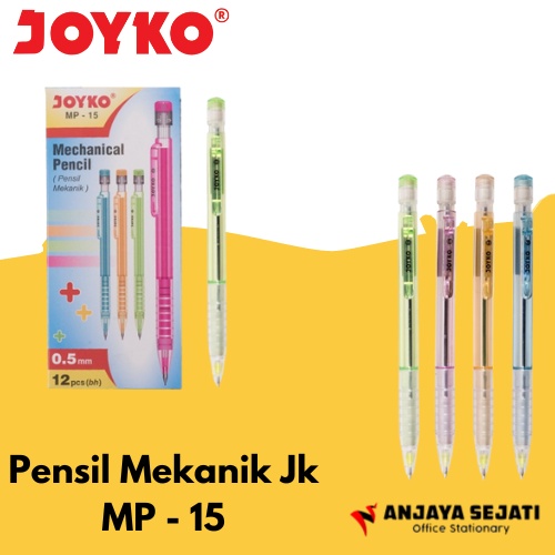 

Pensil Mekanik Joyko MP - 15 | Perlusin (12pcs)