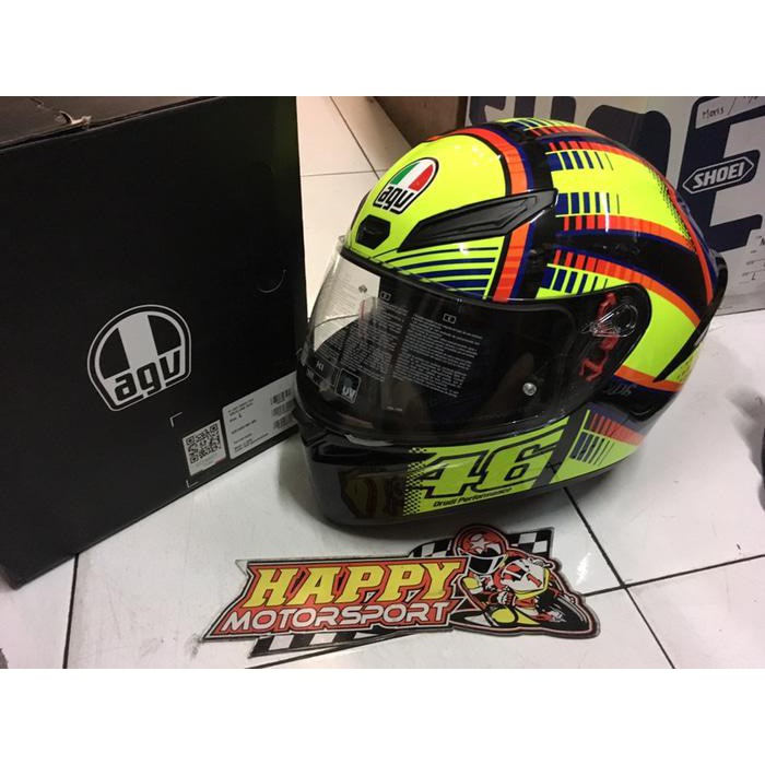 HELM FULLFACE AGV K1 SOLENUNA 2015 SIZE L EUROFIT ORIGINAL ITALY DOT
