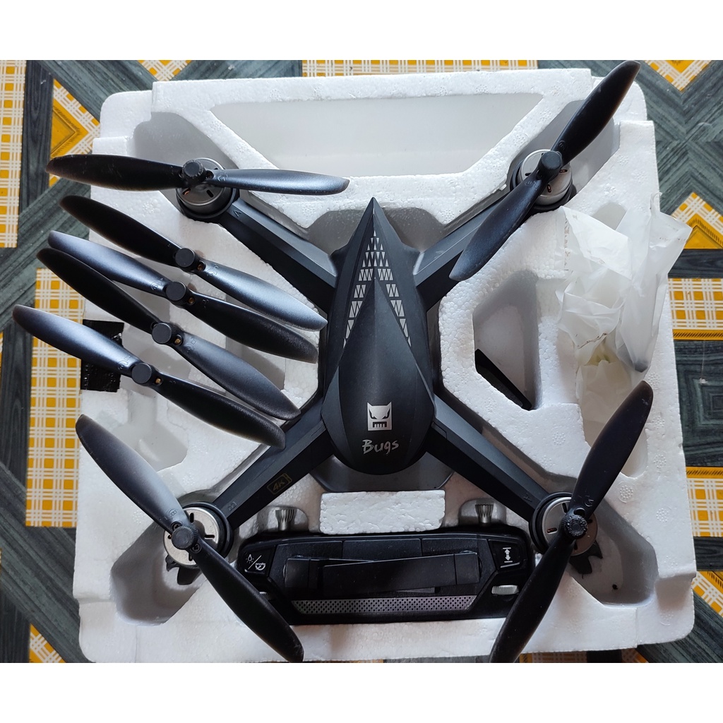 (SECOND) DRONE MJX BUGS 5W DUAL GPS BRUSHLESS 1500KV 4K FPV KAMERA