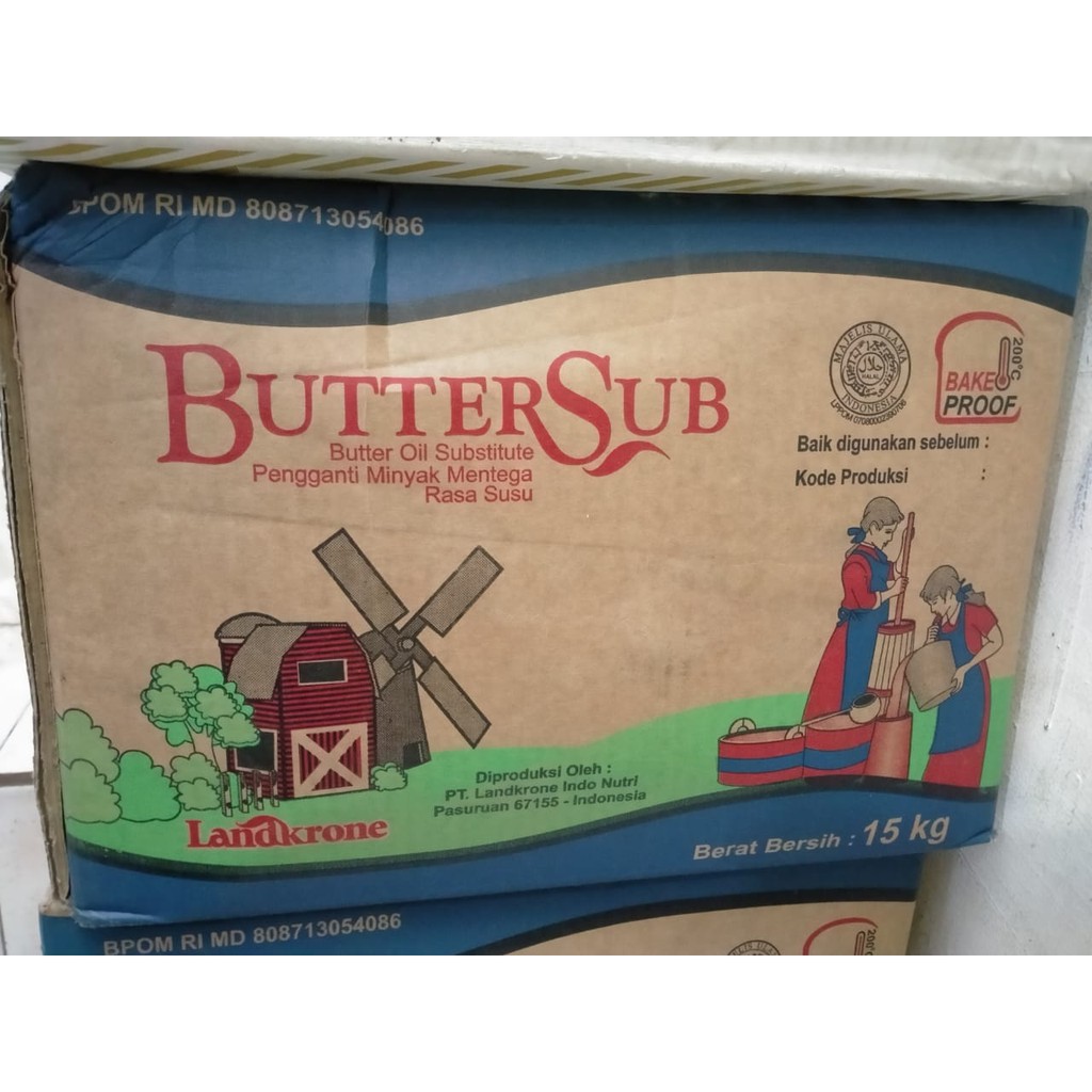 Buttersub B.O.S Milky 15kg - Butter Sub Gojek ONLY!