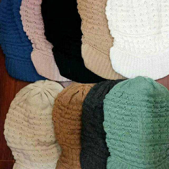 Kupluk nenek/ciput topi emak²/rajut nenek