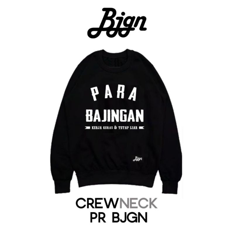 SWEATER CREWNECK BAJINGAN MERCH ORIGINAL