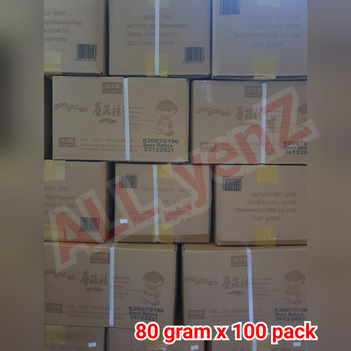 

KUALITAS TERBAIK - TOTOLE JAMUR MOKOCING ( 80GRAM X 100 PACK )