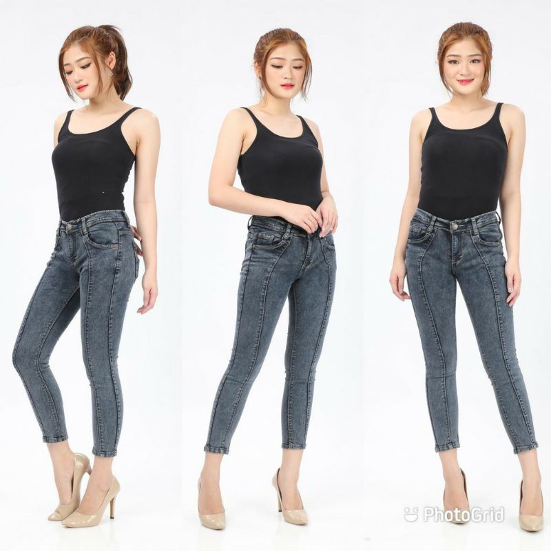 CELANA PANJANG//CELANA JEANS PANJANG PREMIUM//CELANA SERENA 7/9 TULANG