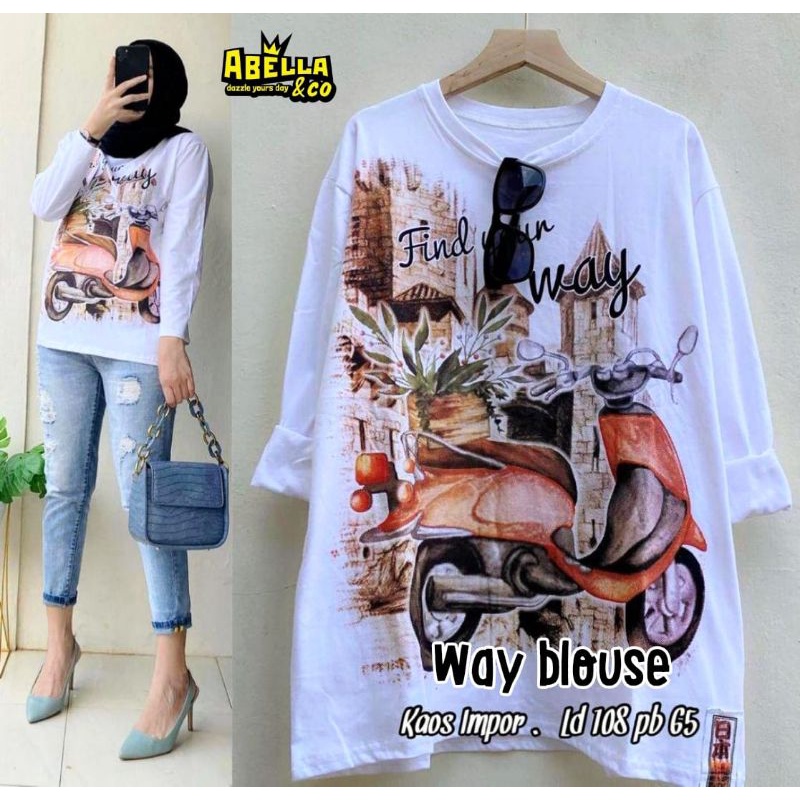 WAY BLOUSE - BY ABELLA