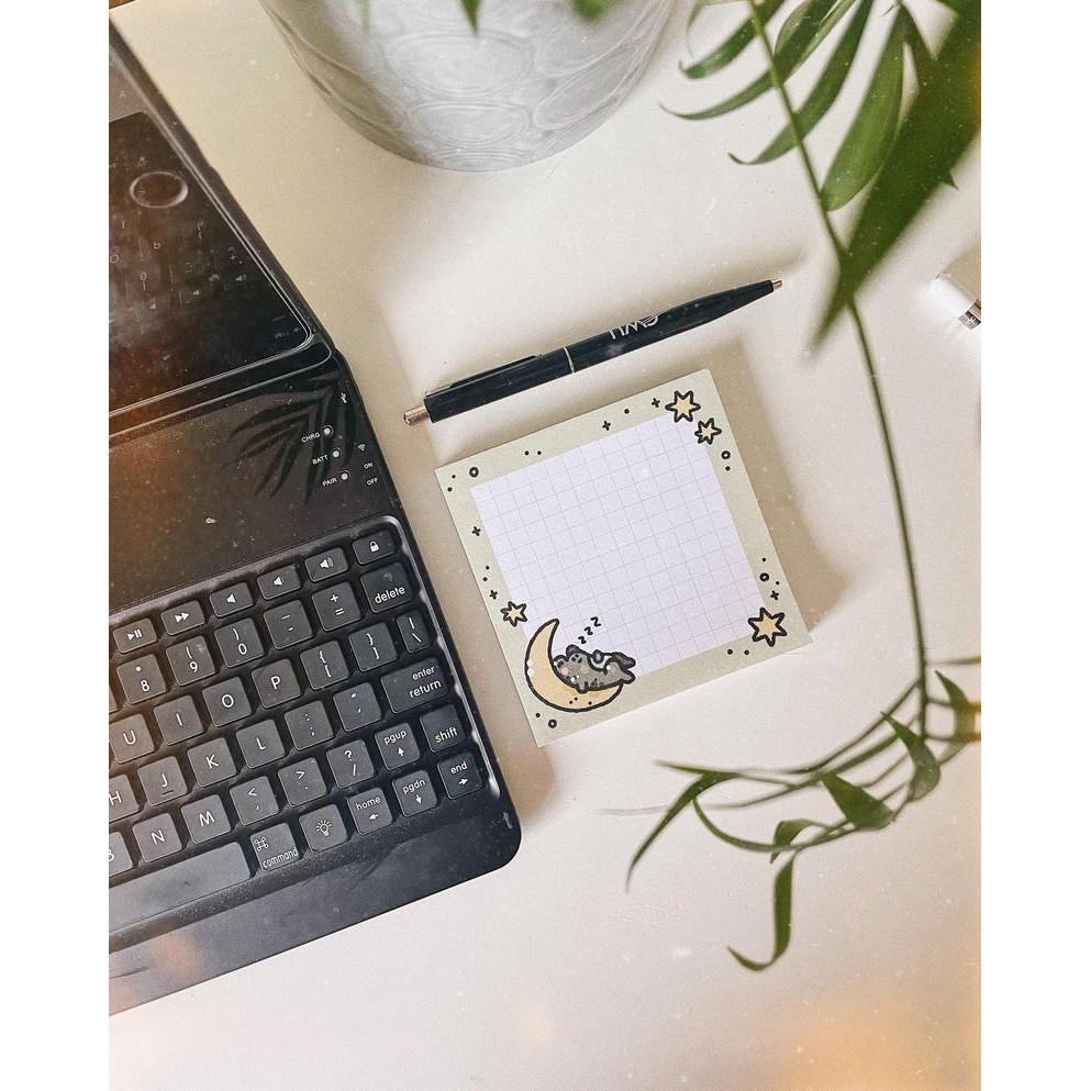 

Moon Frog Memo pad / Notepad